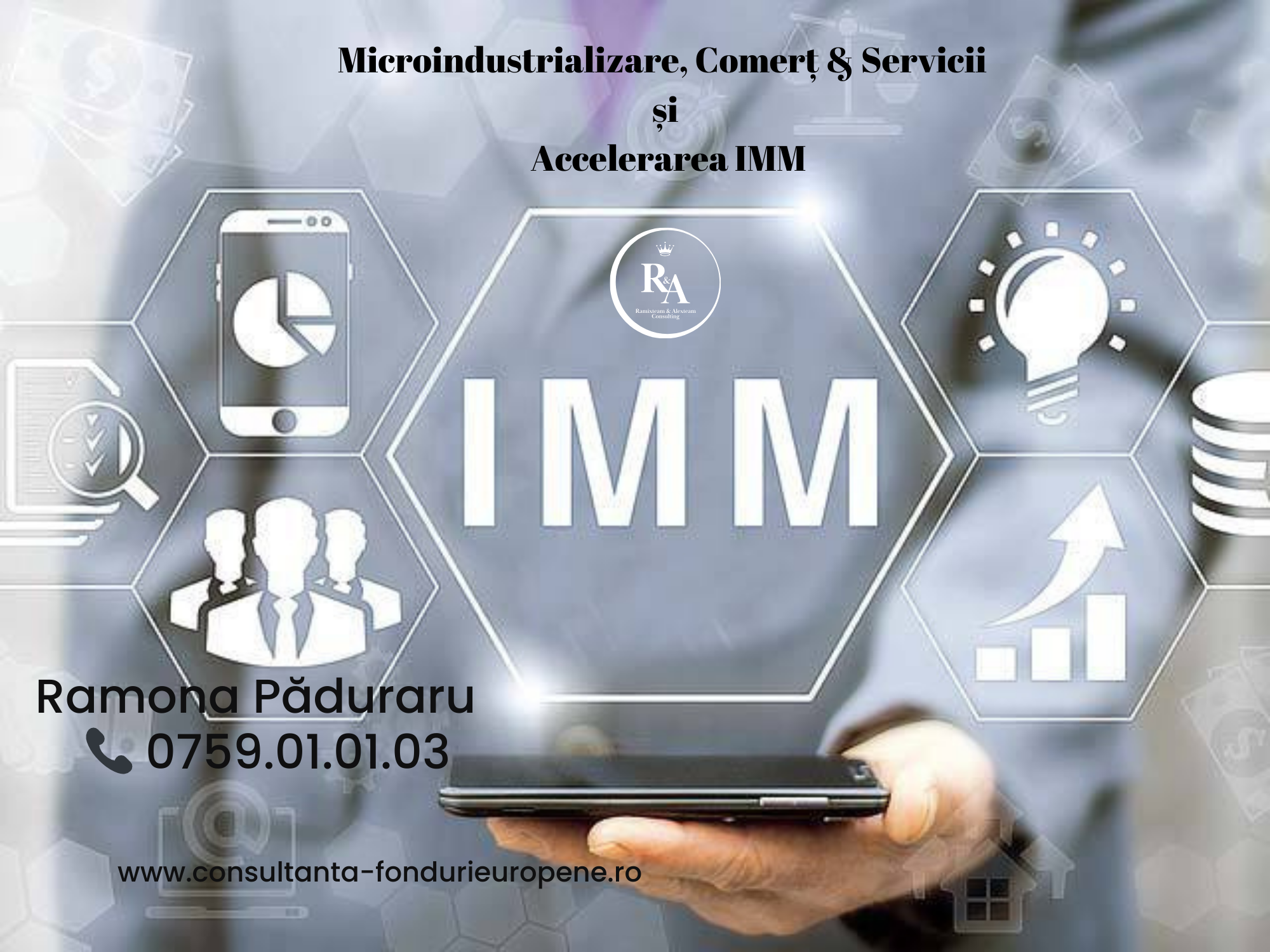 Derularea efectivă a programelor Microindustrializare, Comerț & Servicii și Accelerarea IMM, în așteptare. Agențiile IMM se reorganizează